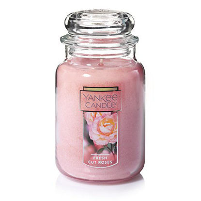 Picture of Yankee Candle Large Jar Candle Fresh Cut Roses