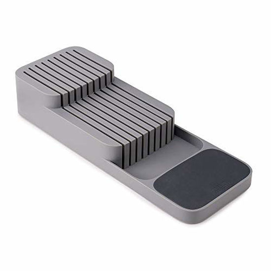 Picture of Joseph Joseph Drawer Store Organizer Tray, Knife Block, Gray