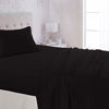 Picture of Amazon Basics Microfiber Sheet Set, Twin, Black