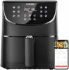 Picture of COSORI Smart WiFi Air Fryer 5.8QT(100 Recipes), Digital Touchscreen with 11 Cooking Presets for Air Frying, Roasting & Keep Warm ,Preheat & Shake Remind, Works with Alexa & Google Assistant,1700W