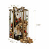 Picture of Gold Holiday Gift Box Cork Caddy Displays and Stores over 200 Wine Corks by Picnic Plus