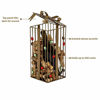 Picture of Gold Holiday Gift Box Cork Caddy Displays and Stores over 200 Wine Corks by Picnic Plus