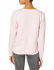 Picture of Hanes Women's V-Notch Pullover Fleece Sweatshirt, Pale Pink, S