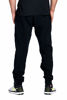 Picture of ProGo Men's Joggers Sweatpants Basic Fleece Marled Jogger Pant Elastic Waist (Medium, Black)