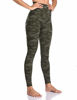 Picture of Colorfulkoala Women's High Waisted Pattern Leggings Full-Length Yoga Pants (XS, Army Green Camo)