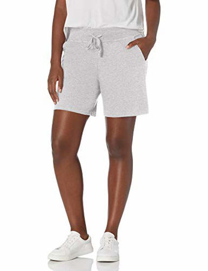 Picture of Hanes Women's Jersey Short, Light Steel, XX-Large