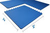 Picture of BalanceFrom Puzzle Exercise Mat with EVA Foam Interlocking Tiles 3/4" Thick, 24 Square Feet, Blue