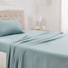 Picture of Amazon Basics Microfiber Sheet Set, Twin, Spa Blue