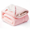 Picture of BEDSURE Sherpa Fleece Blanket Twin Size Pink Plush Blanket Fuzzy Soft Blanket Microfiber