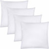 Picture of Utopia Bedding Throw Pillows Insert (Pack of 4, White) - 14 x 14 Inches Bed and Couch Pillows - Indoor Decorative Pillows