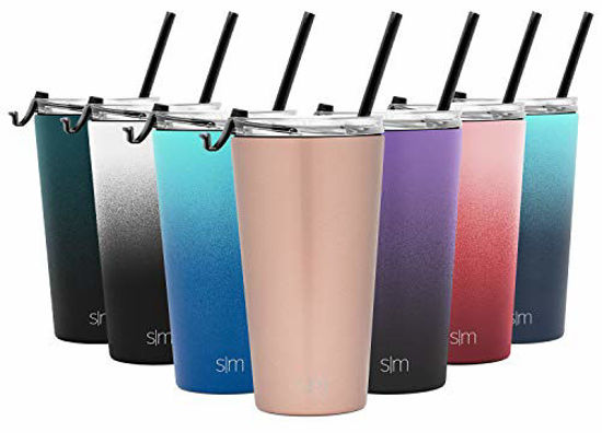 GetUSCart- Simple Modern Classic Insulated Tumbler with Straw and