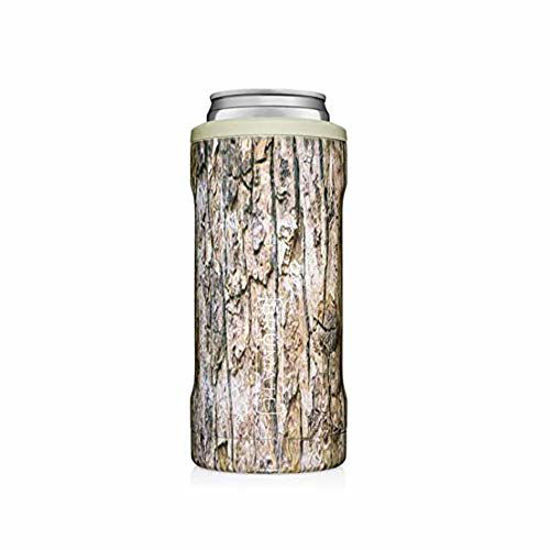 Picture of BrüMate Hopsulator Slim Double-Walled Stainless Steel Insulated Can Cooler for 12 Oz Slim Cans (Textured Camo)