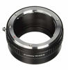 Picture of Fotasy Manual Nikon Lens to Canon EF-M Mount Adapter, Nikon F EFM, Nikon F EOS M Adapter, EFM NK Adaptor, fits Nikon Lens & Canon EOS-M Mirrorless Cameras M1 M2 M3 M5 M6 M6 Mark II M10 M50 M100 M200, EMNK