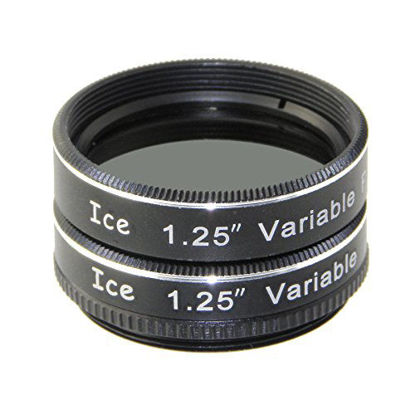 Picture of ICE 1.25" Variable Polarizing Eyepiece Moon Filter for Telescope Polarizer