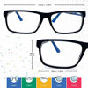 Picture of Blue Light Blocking Glasses - Anti-Fatigue Computer Monitor Gaming Glasses Prevent Headaches Gamer Glasses