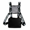 Picture of Ousawig Chest Rig Bag Adjustable Shoulder Pack Walkie Talkie Harness Radio Holster Holder for Men Women (Black)