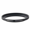 Picture of 58mm to 72mm Metal Step Up Ring Adapter for Canon,for Nikon,for Sony,for Fuji,M4/3 Camera Lenses to UV,ND,CPL Camera Filters,Made from CNC Machined with Matte Black Electroplated Finish