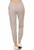 Picture of Leggings Depot JGAX128-LIGHTGREY-1XL Jogger Solid Pants, 1X Plus