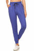 Picture of Leggings Depot JGA128-ROYALBLUE-M Solid Jogger Track Pants w/Pockets, Medium