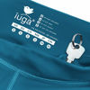 Picture of IUGA High Waist Yoga Pants with Pockets, Tummy Control, Workout Pants for Women 4 Way Stretch Yoga Leggings with Pockets (Peacock Blue 840, X-Large)