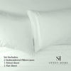 Picture of 1500 Supreme Collection Bed Sheet Set - Extra Soft, Elastic Corner Straps, Deep Pockets, Wrinkle Free, Hypoallergenic Sheets Set, Luxury Hotel Bedding, California King, Mint