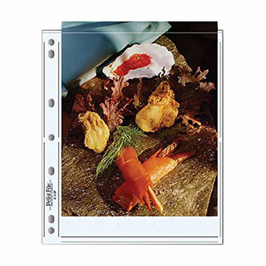 Picture of Archival Photo Pages Holds Two 8 x 10" Prints, Pack of 25