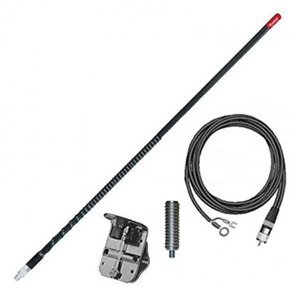 Picture of FireStik FG4648-B Four foot No-ground plane CB antenna kit (Black)