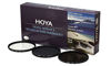 Picture of Hoya 62mm (HMC UV/Circular Polarizer / ND8) 3 Digital Filter Set with Pouch