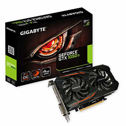 Picture of Gigabyte Geforce GTX 1050 Ti OC 4GB GDDR5 128 Bit PCI-E Graphic Card (GV-N105TOC-4GD)
