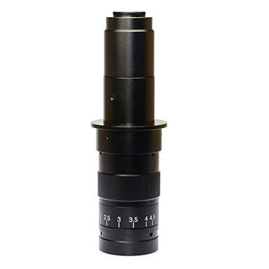 Picture of HAYEAR Monocular Max 180x Zoom C-Mount Glass Lens Adapter F/Industry Microscope Camera Objective