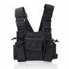 abcGoodefg Radio Chest Harness Chest Front Pack Pouch Holster Vest Rig for  Two Way Radio Walkie Talkie(Rescue Essentials)