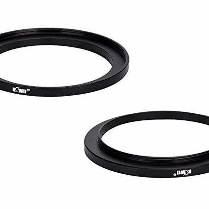 Picture of Kiwifotos 52mm-58mm Step-up Adapter Ring for Lenses (52mm Lens to 58mm Filter, Hood, Lens Converter and Other Accessories)