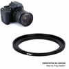 Picture of Kiwifotos 52mm-58mm Step-up Adapter Ring for Lenses (52mm Lens to 58mm Filter, Hood, Lens Converter and Other Accessories)