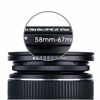 Picture of Kiwifotos 52mm-58mm Step-up Adapter Ring for Lenses (52mm Lens to 58mm Filter, Hood, Lens Converter and Other Accessories)