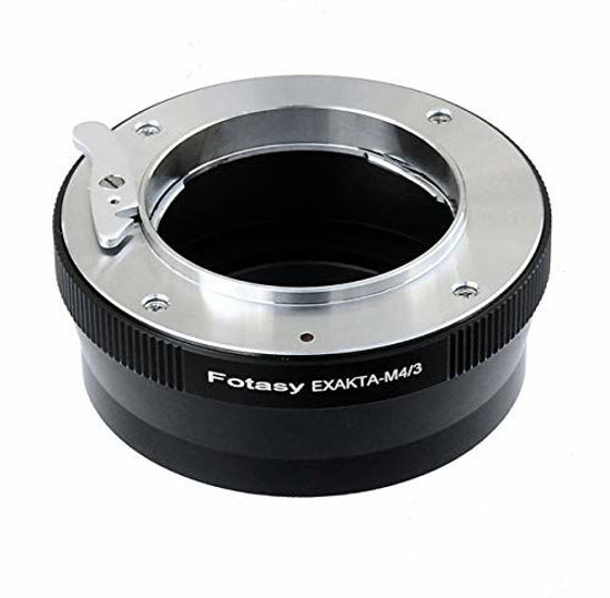 Picture of Fotasy Exakta/Auto Topcon Lens to M43 Adapter, Exacta to MFT Adapter, fits Olympus E-PL8 E-PL9 E-M1 E-M5 E-M10 I II III E-PM2 E-PM1 Pen-F E-M1X/ Panasonic G7 G9 GF8 GH5 GX7 GX8 GX9 GX85 GX80 G90 G91