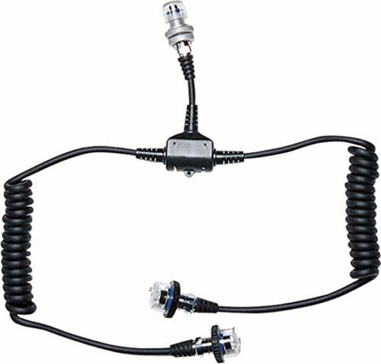 Picture of Sea &amp; Sea 5-Pin Dual Sync Cord for Connecting 2 Strobes to Nikonos or Motor Marine III Underwater Cameras.