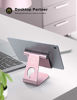 Picture of Tablet Stand Adjustable, Lamicall Tablet Stand : Desktop Stand Holder Dock Compatible with Tablet Such as iPad 2018 Pro 9.7, 10.5, Air Mini 4 3 2, Kindle, Nexus, Tab, E-Reader (4-13'') - Rose Gold