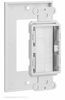 Picture of Fosmon (5 Pack) Single Gang Wall Plate, Brush Style Opening Passthrough Cable Plate with Low Voltage Mounting Bracket