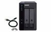 Picture of QNAP TR-002 2 Bay Hard Drive Enclosure Direct Attached Storage (DAS) with Hardware RAID USB 3.2 Gen 2 Type-C