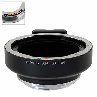 Picture of Fotodiox Pro Lens Mount Adapter Compatible with Hasselblad V-Mount SLR Lenses to Canon EOS (EF, EF-S) Mount D/SLR Camera Body - with Gen10 Focus Confirmation Chip