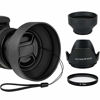 Picture of EEEKit 58mm Hard Lens Hood + 58mm Soft Lens Hood + 58mm UV Filter Lens Kit for Canon Rebel T7i T6S T6i T6 T5i T5 T4i T3i T3 T2i T1i XT XTi XSi SL1