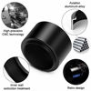 Picture of 46mm Tele Metal Screw-in Lens Hood Sunshade with Centre Pinch Lens Cap for Canon Nikon Sony Pentax Olympus Fuji Sumsung Leica Camera + Cleaning Cloth