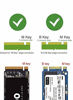 Picture of M.2 NVME USB 3.1 Adapter, M-Key M.2 NVME to USB Card Reader USB 3.1 Gen 2 Bridge Chip with 10 Gbps High Performance, Compatible with Samsung 950/960/970 Evo/Pro or Other M.2 SSDs with PCI-E Type