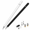 Picture of Stylus for iPad (2 Pcs), StylusHome Magnetic Disc Universal Stylus Pens Touch Screens for Apple/iPhone/Ipad pro/Mini/Air/Android/Microsoft/Surface All Capacitive Touch Screens - Black/White