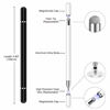 Picture of Stylus for iPad (2 Pcs), StylusHome Magnetic Disc Universal Stylus Pens Touch Screens for Apple/iPhone/Ipad pro/Mini/Air/Android/Microsoft/Surface All Capacitive Touch Screens - Black/White