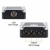 Picture of VonSom 4 Way Power Distribution Block, 1x 0/2/4 AWG Gauge in / 4X 4/8/10 Gauge Out Amp Power Distribution Ground Distributor Connecting Block for Car Amplifier Audio Splitter 2 Pack