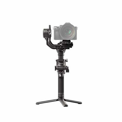 Picture of DJI RSC 2 - 3-Axis Gimbal Stabilizer for DSLR and Mirrorless Camera, Nikon Sony Panasonic Canon Fujifilm, 3kg Payload, Vertical Shooting, OLED Screen, Black