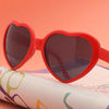 Picture of Heart Effect Diffraction Glasses - See Hearts! - Special Effect Rave Festival Light Changing Eyewear, Love Glasses At Night Heart-shaped Lights Become Love Special Effects Glasses (Red)