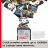 Picture of SanDisk 64GB Ultra SDXC UHS-I Memory Card - 120MB/s, C10, U1, Full HD, SD Card - SDSDUN4-064G-GN6IN