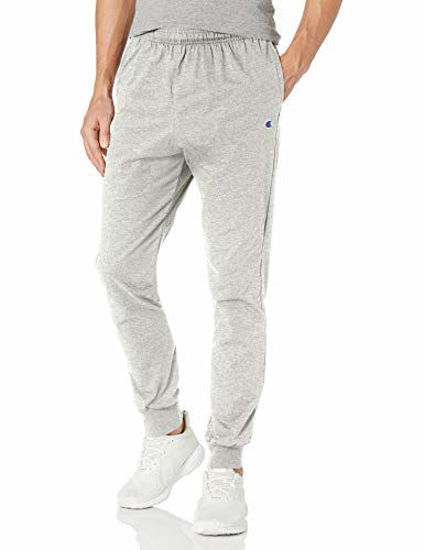 Champion men's best sale jersey jogger